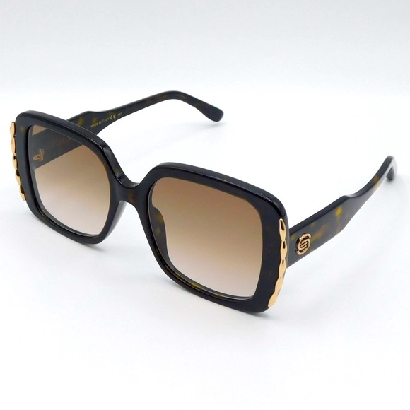 Elie Saab Accessories - NEW ELIE SAAB ES 015/S 0086 HAVANA BROWN GRADIENT WOMEN'S SUNGLASSES 54-…